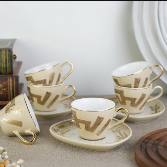 Tea Cups 6 Pcs